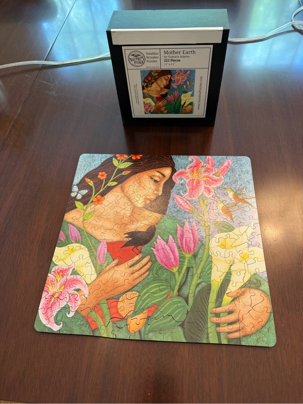 2- Nautilus Wooden Jigsaw puzzles